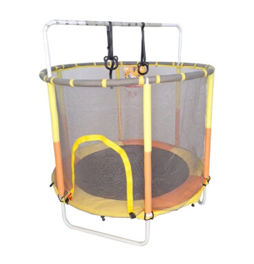 Trampolín de 140cm con Barra de ejercicios