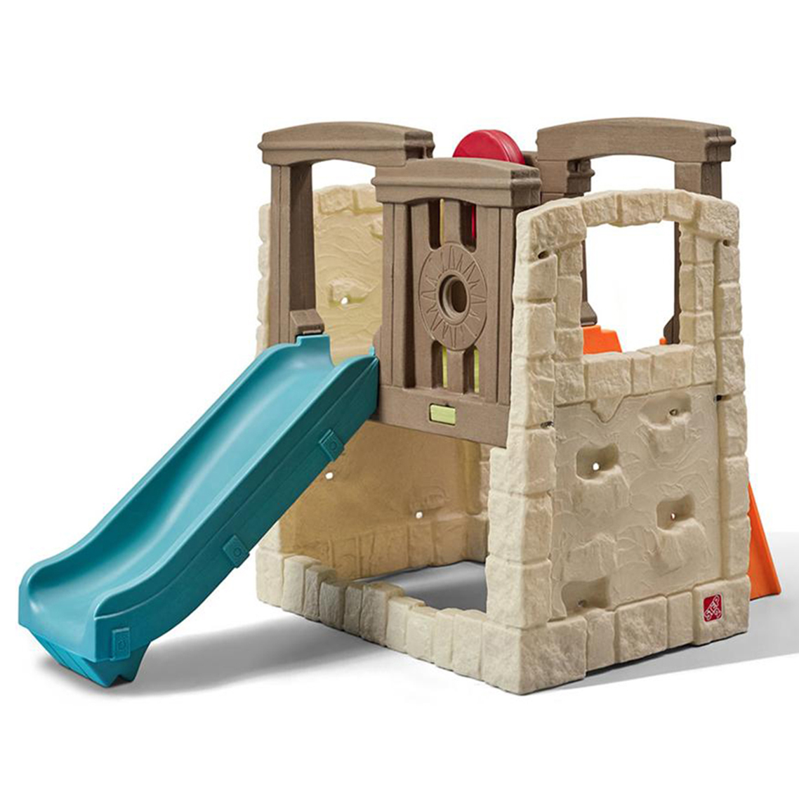 Cubo roca con tobogán Step2