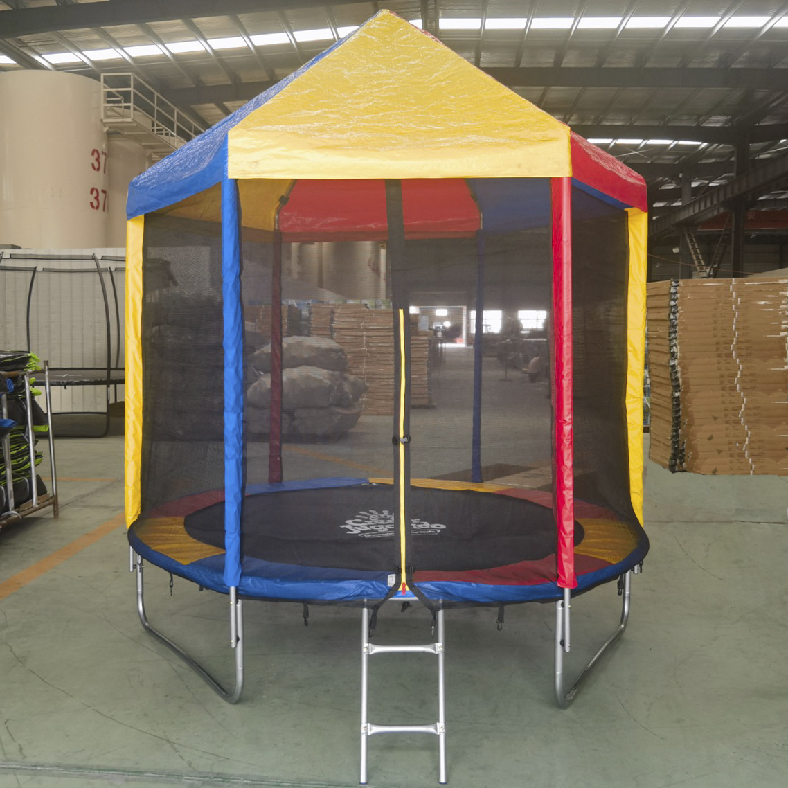 Cama Saltarina 2.44m (8FT) con techo - Imagen 3