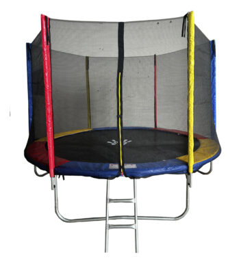 Cama saltarina 2.40m -tricolor