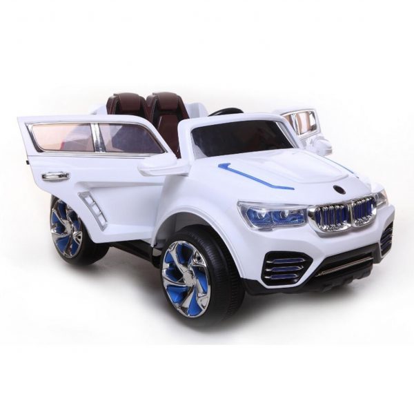 Camioneta de llanta inflable- blanca