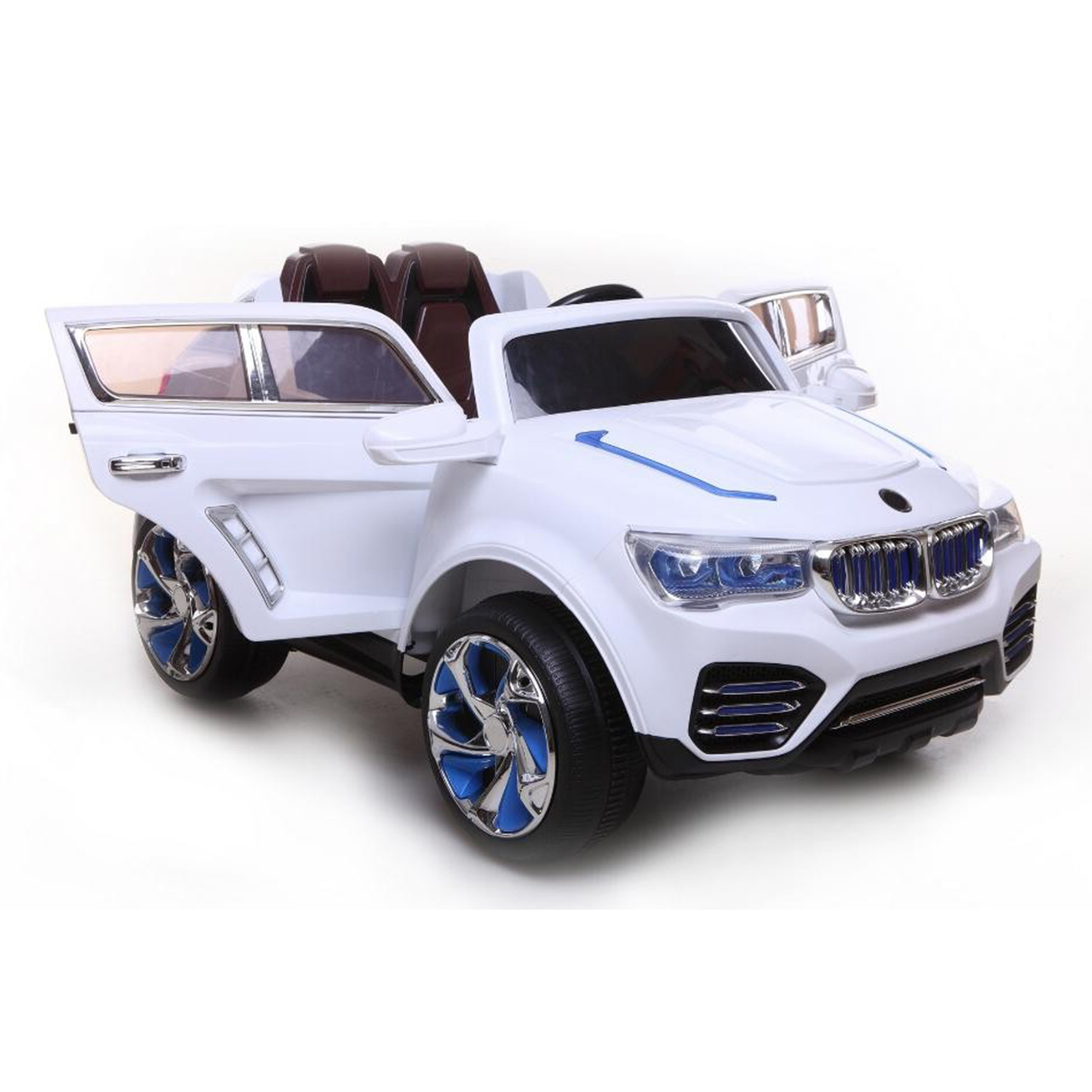 Camioneta de llanta inflable- blanca