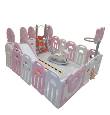Corral Osito XL Rosado