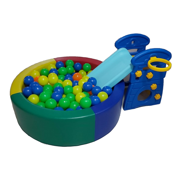 Combo Resbaladera + Piscina y Pelotas