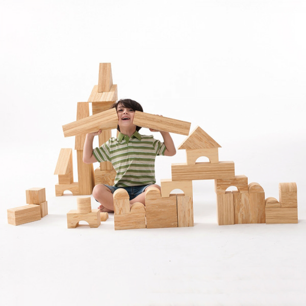 Softwood Blocks 8cm (56 Pz) - Imagen 2