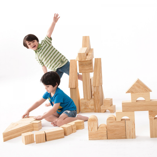 Softwood Blocks 8cm (56 Pz) - Imagen 3