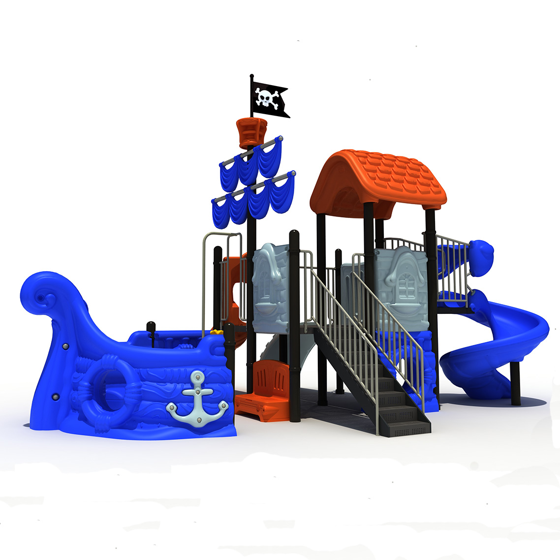 Centro de juegos Vikingo Azul