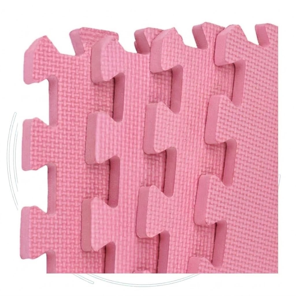 Caja de Pisos de Goma Eva Rosado - 9m2