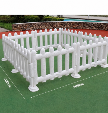 Set de Rejas blancas de 75cm x 8pz