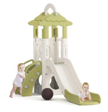 Resbaladera Tree-house verde