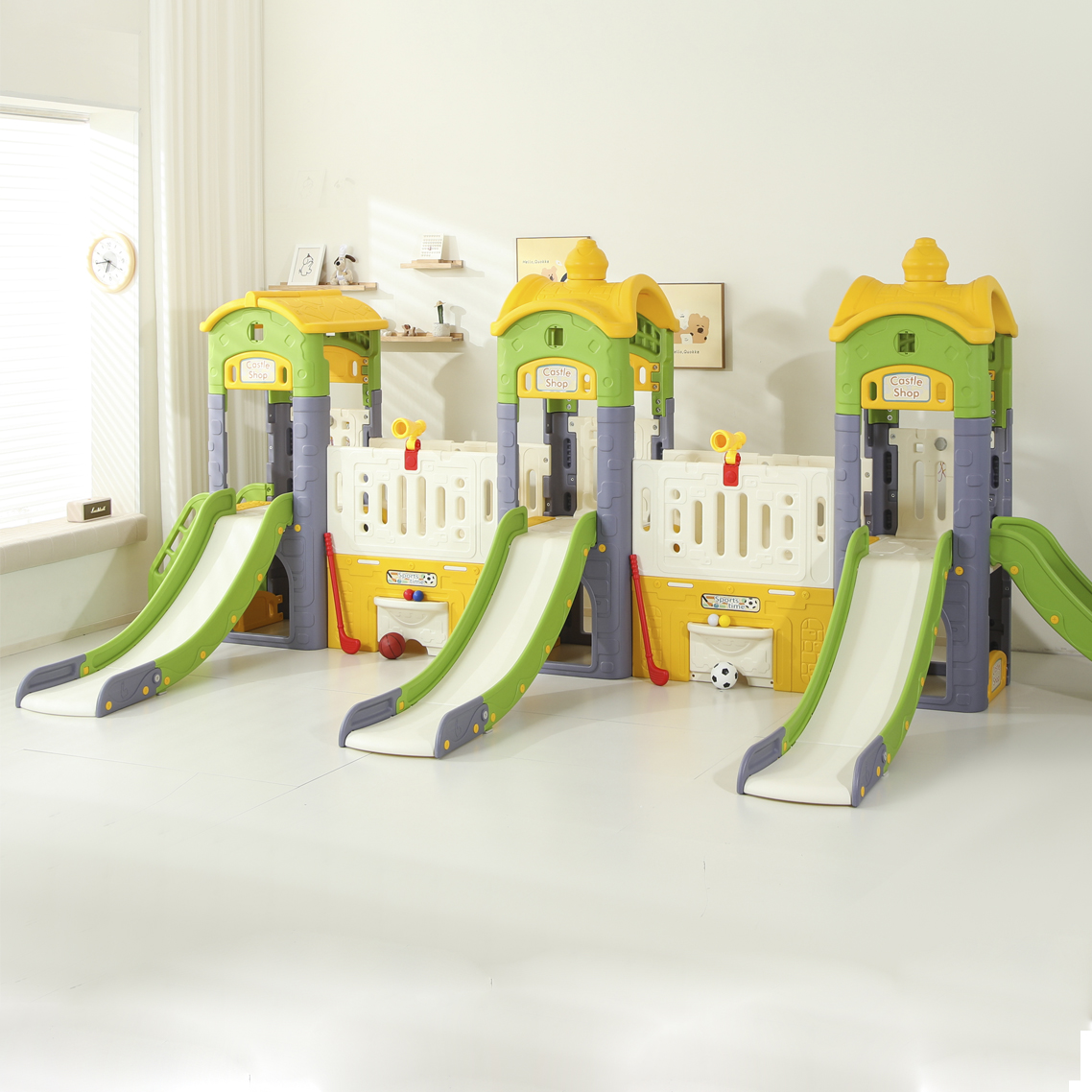 Casaclub Neo de 4 toboganes
