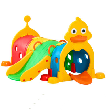 Túnel Patito con tobogán Multicolor