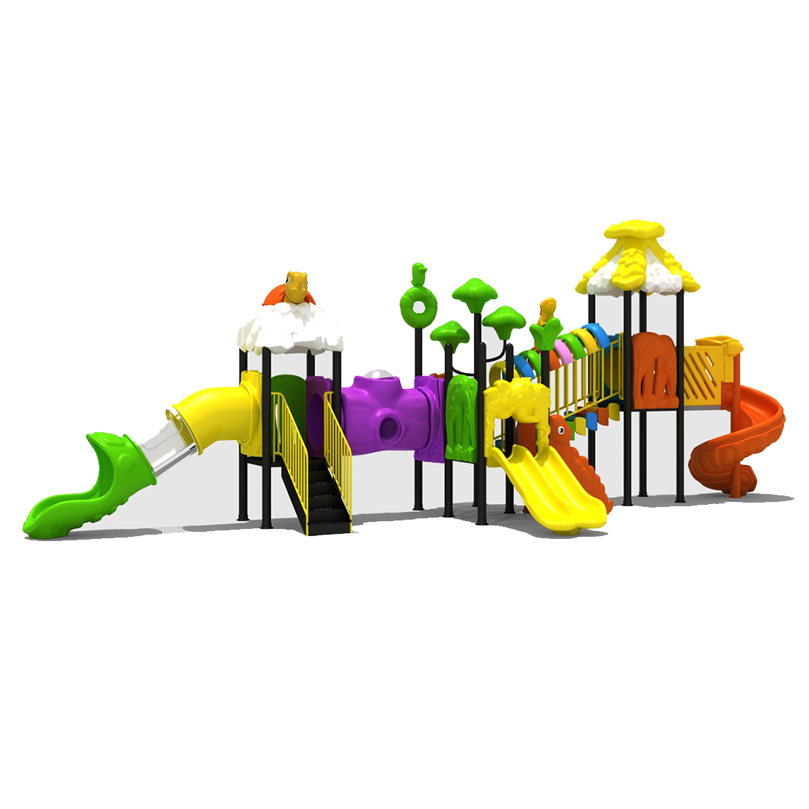 Centro de juegos Dino Multicolor