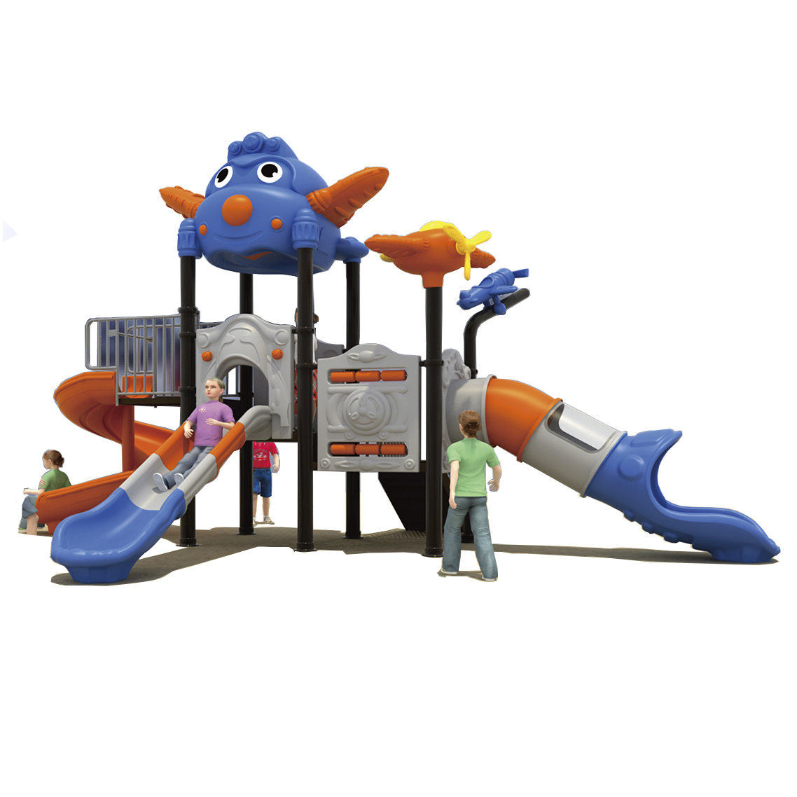 Centro de juegos Avioncito azul