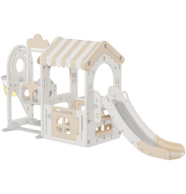 Casita Multijuegos Beige