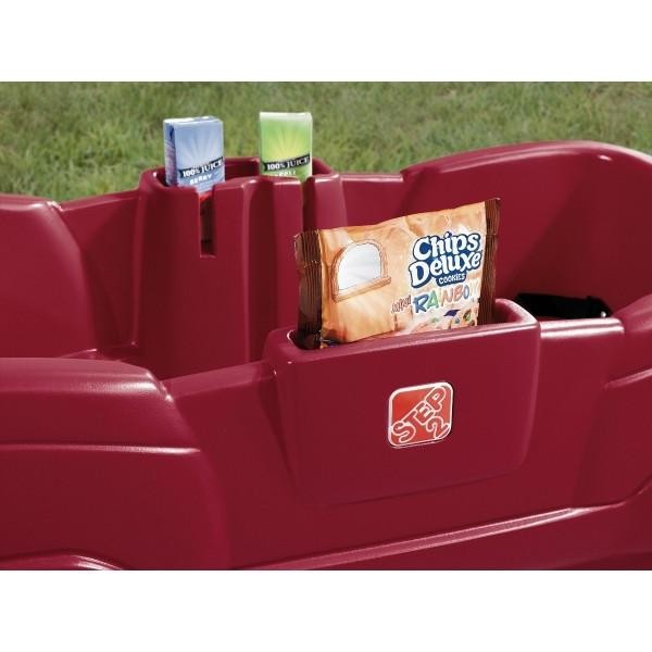 Vagoneta del Vecindario Roja