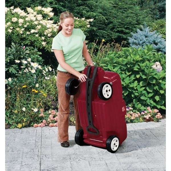 Vagoneta del Vecindario Roja