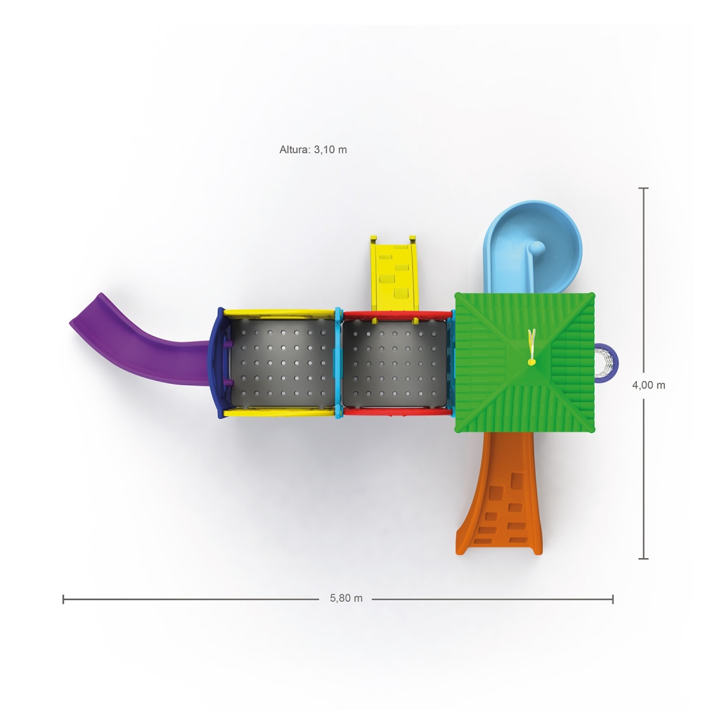 Playground Modular Futuro