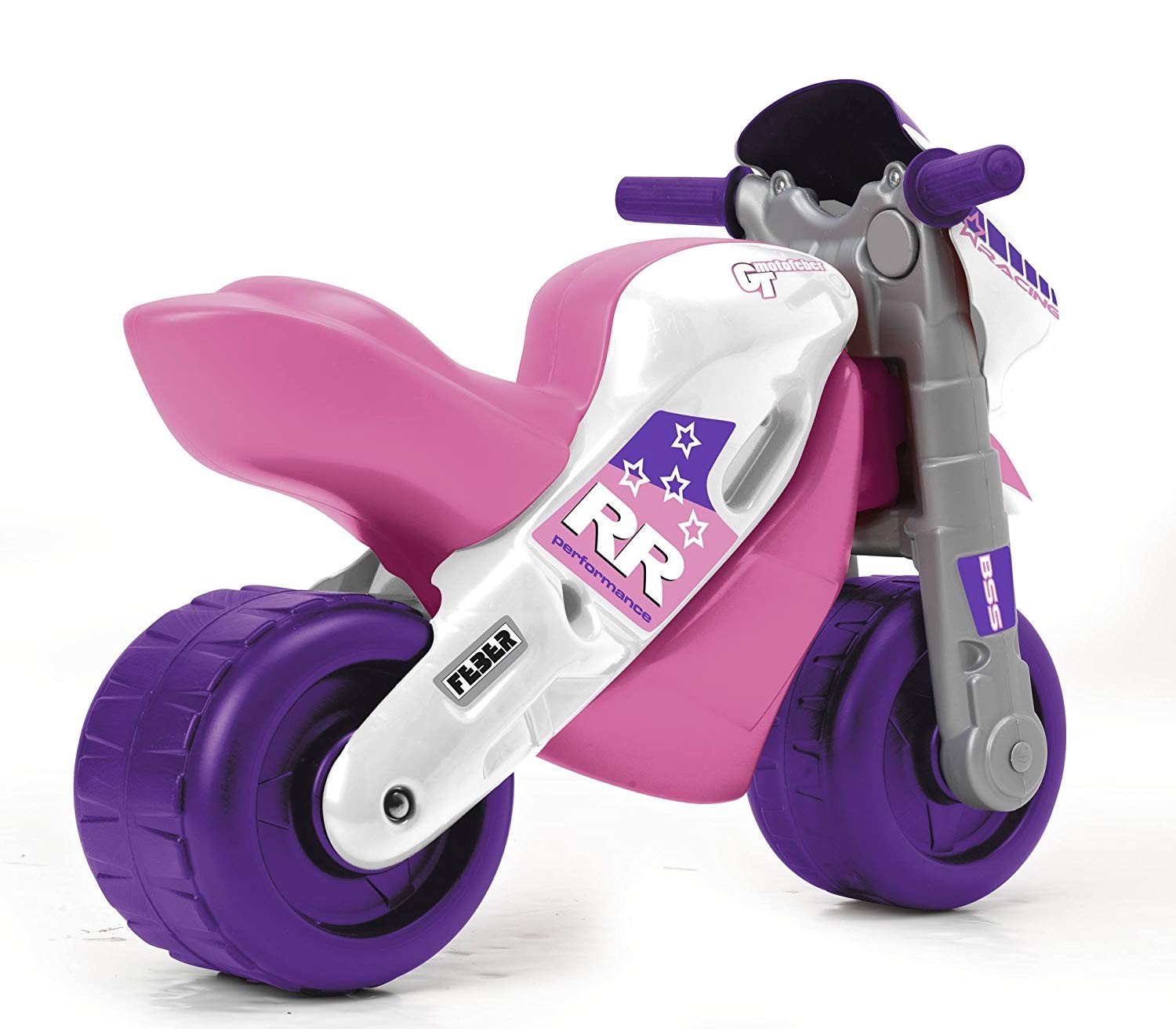 Motocicleta De Carreras Con Casco